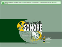 Tablet Screenshot of e-sonore.u-paris10.fr