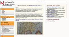 Desktop Screenshot of espagnol.u-paris10.fr